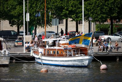Sunny day in Stockholm