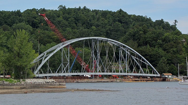 New Crown Point Bridge<BR>August 13, 2011