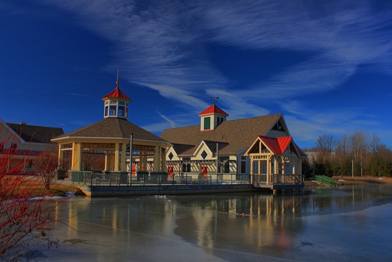 Crossings Park in HDR<BR>January 19, 2012