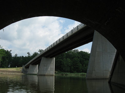 Old Arch and New Bridge<BR>May 30, 2011