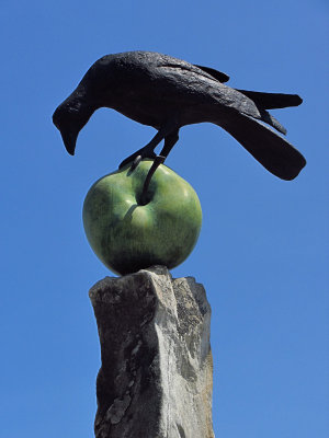 Crow on AppleJune 4, 2011