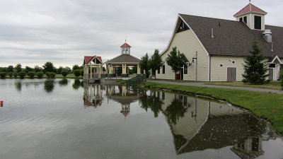 Crossings Park Reflection<BR>June 10, 2011