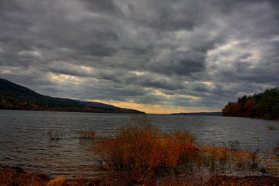 Autumn at Lake in HDROctober 23, 2011