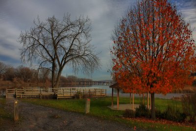 Mohawk River in HDRDecember 2, 2011