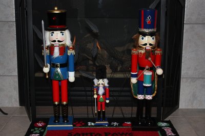 Nutcrackers by the FireplaceDecember 19, 2011
