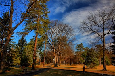 Local Park in HDR<BR>March 14, 2012
