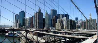 Brooklyn Bridge and Downtown