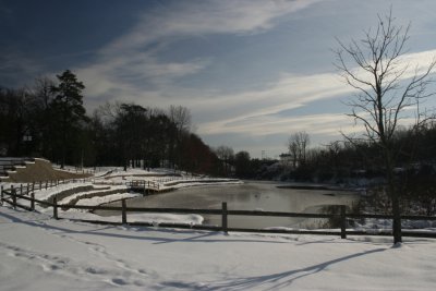 Sky Pond and Snow<BR>January 4, 2008