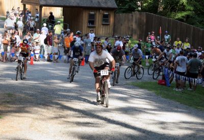 Bikers are off!