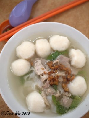 Teochew home made fish ball soup