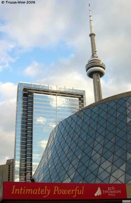 CN Tower and Roy Thomson Hall, Toronto