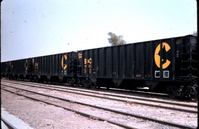 Chessie System Coal Hoppers