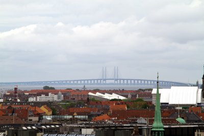 Oresundsbroen bridge- Kobenhavn to Malmo Sweden