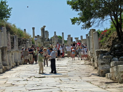 In Biblical times this was main street in Ephesus