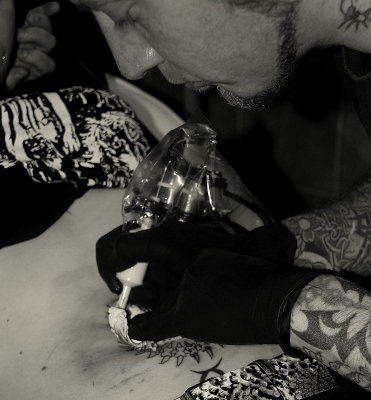 Making a tatoo