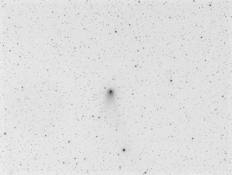 Inverted view of Comet Garradd