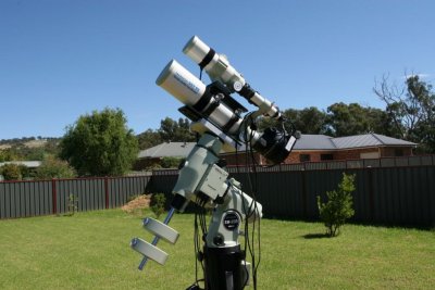 Takahashi Sky-90 and EM-200 Temma 2M