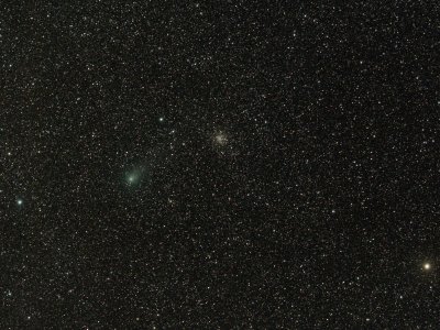 Widefield M 71 and Comet 2009 P1 Garradd