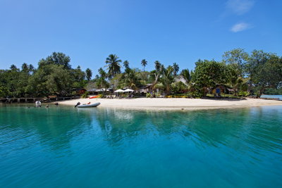 Oyster Island Resort, Espiritu Santo Island