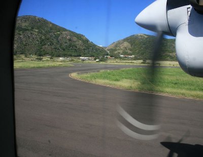 Flying to ST Maarten