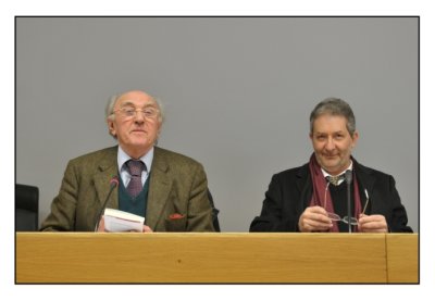 Prof Franco Ferrarotti e Prof. Giovanni Ragone