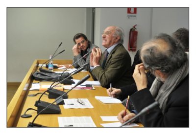 Prof Andrea Miconi, Franco Ferrarotti,  Prof. Giovanni Ragone e Prof Alberto Abruzzese