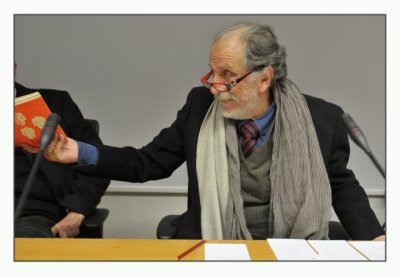Prof Alberto Asor Rosa e la 1ediz. di Forme Estetiche con il Prof. Abruzzese