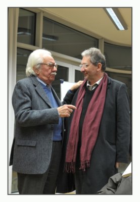 Prof Alberto Asor Rosa e Prof. Giovanni Ragone