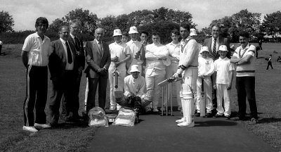 Mathew Maynard yn Ysgol David Hughes 1988.jpg