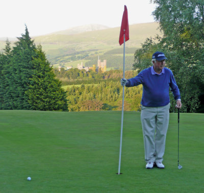 Bob Thomas 18th green.