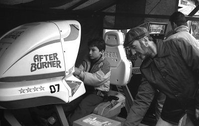 Robin ai dad Alan 1989 Ffair Borth.jpg