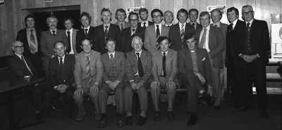 Cyfarfod cyntaf Clwb Cinio Llanfairpwll 1981.jpg