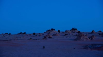 Walls of China at Night