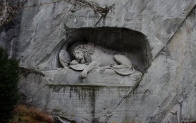Lion Monument to Swiss Soldiers