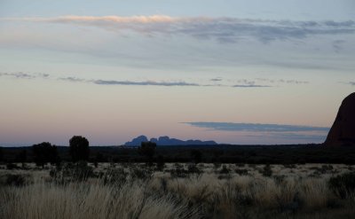 The Olgas at dawn