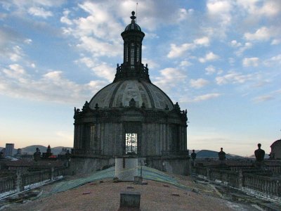 Mxico City Cathedral's main  dome