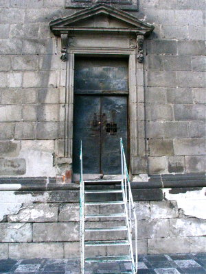Metal Door on main Facade