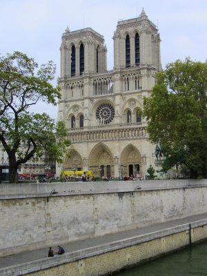 Notre Dame Cathedral on Seine