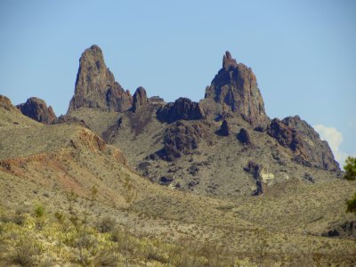 Big Bend NP Mule Ears