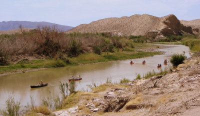 Big Bend NP Rio Grande Canoers