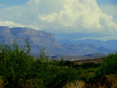 Sierra Del Carmen Mountains