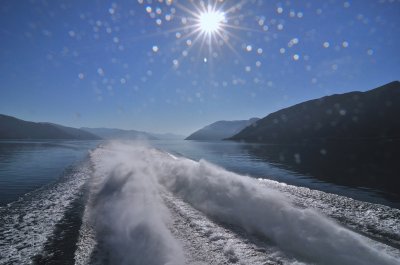 Sognefjord snelle veerboot