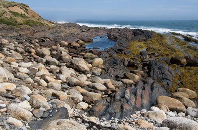 Shore near Hell Point