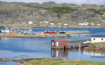 Fogo Town harbour