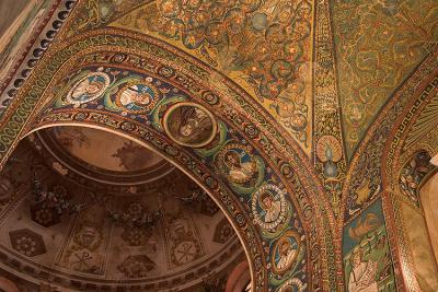 Mosaics in Basilica di San Vitale