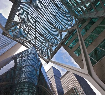 Outside BCE Place