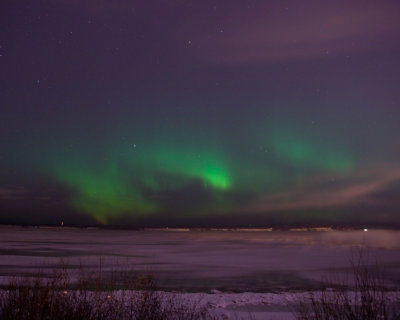 Aurora over Cook Inlet