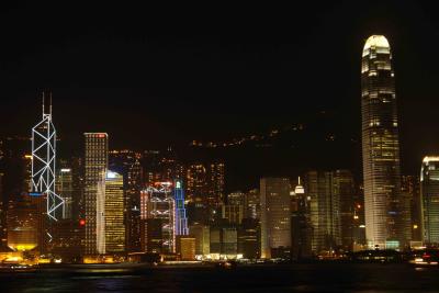 HK Harbour at night