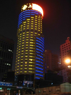 Pudong at night