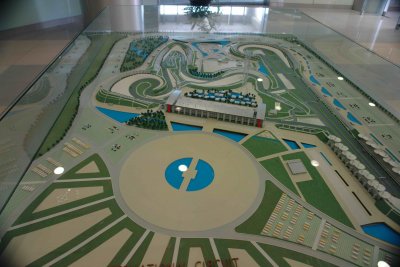 Model of F1 facility